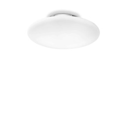 Smarties Bianco 4 Light Indoor Large Flush Light White, E27