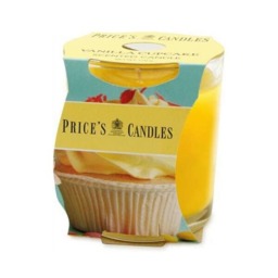 Prices Fragrance Collection Vanilla Cupcake Cluster Jar Candle Yellow