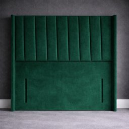 Wing Panel Floorstanding 6FT Superking Green Conison 54inch Headboard