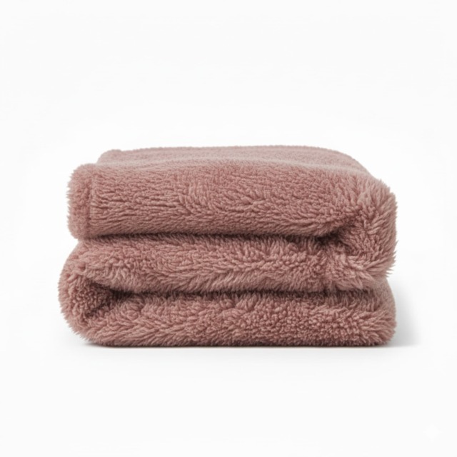 Cuddly Extra Fluffy Throw Ultra Soft Plush Blanket for Sofa Bed Home Decor Pink Blush Pink