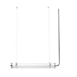 Scuba 60cm Outdoor Pendant Ceiling Light Chrome IP66 3000K