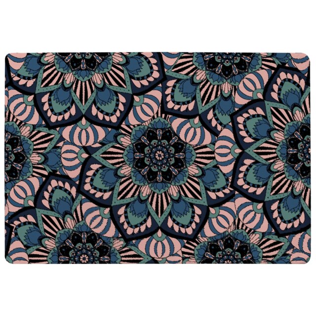 Mandalas Pattern Rug Multi