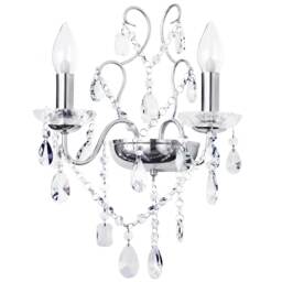 BHS Annalee Wall Light, Silver