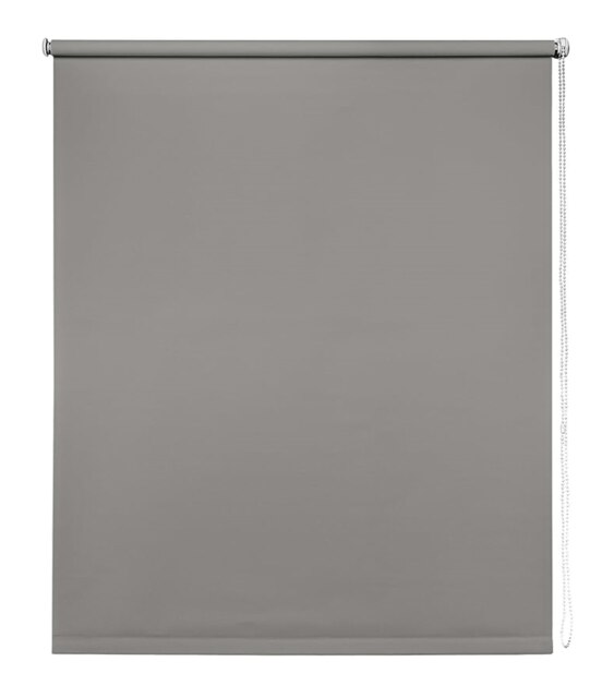 60cm Light Grey Trimmable Thermal Blackout Roller Blinds Grey Grey
