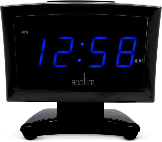 Acctim Auric Digital Alarm Clock Superbrite® Crescendo Alarm Large Lcd - View #3