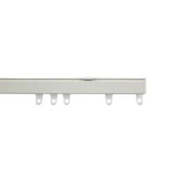 470cm White Fineline Aluminium Curtain Track White White