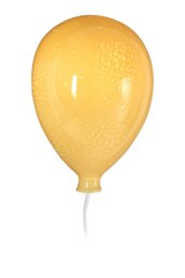 Kids Glossy Yellow Balloon Night Light Yellow