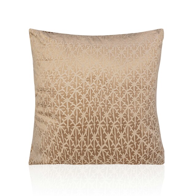 Textured Velvet 45cm x 45cm Latte Cushion Set of 4 Cream 45cm x 45cm x 10cm 4