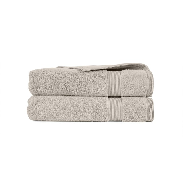 Martex 100% Cotton, 750gsm Hand Towel (Pack of 2) - Silver Silver Silver Hand towel