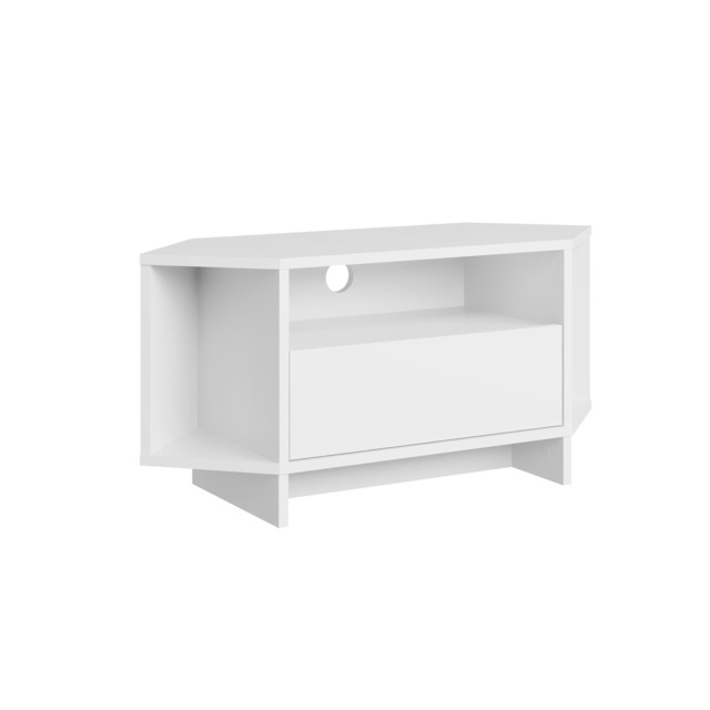 Decortie Viva Corner TV Stand 95.7x35.4x45.3cm White