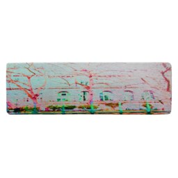 Red Tree In London Runner Rug Multi