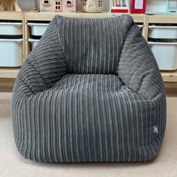rucomfy Indoor Jumbo Cord Snuggle Bean Bag Chair for Kids