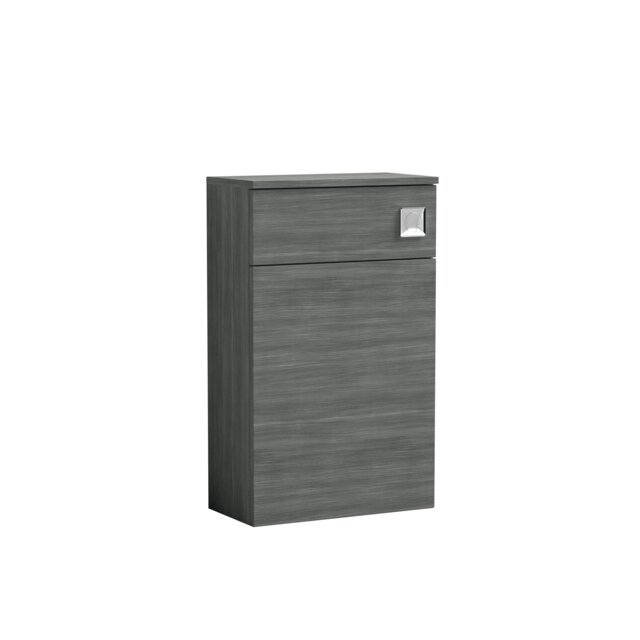 Balterley Contemporary Compact WC Toilet Unit Grey Grey Woodgrain 1