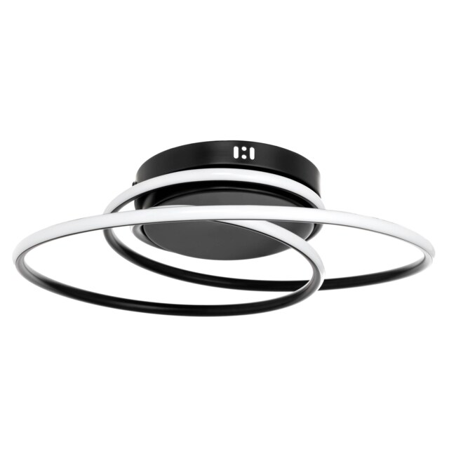 BHS Pei LED Ceiling Light Black Satin Black 1