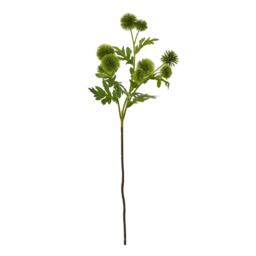 Hill Interiors Globe Thistle Spray Artificial Flower - Green - One Size