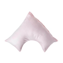 Homescapes Pink Egyptian Cotton Super Soft V Shaped Pillowcase 330 TC