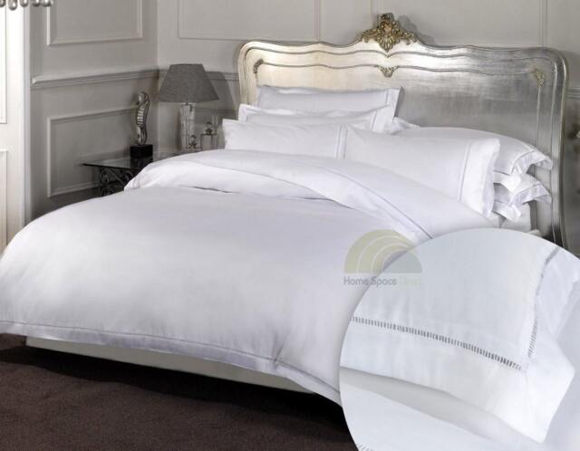 Dorchester 1000TC Hotel Quality Flat Sheet 100% Cotton - White - Super King