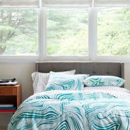 Martex Green Zebra Marble Duvet Cover Set Green Single Green Single