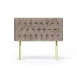 Lona Mink Naples Velvet Headboard Single Multi