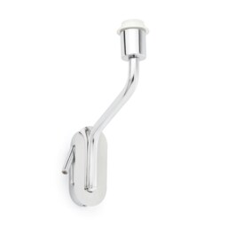 Eterna 1 Light Indoor Wall Reading Light Chrome - Shade Not Included, E27