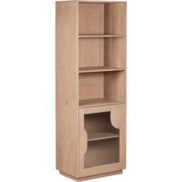 Jodhpur Solid Wood Bookcase Brown