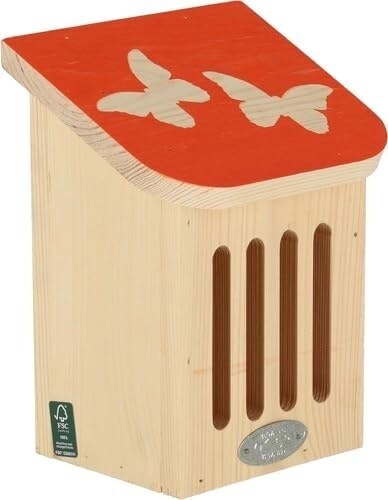 Silhouette Butterfly House 100% Orange