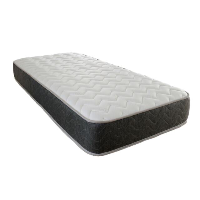 WaveFlex Hybrid Mattress - 18cm Deep Breathable Cooltouch+ Sleep Surface Grey European King Size