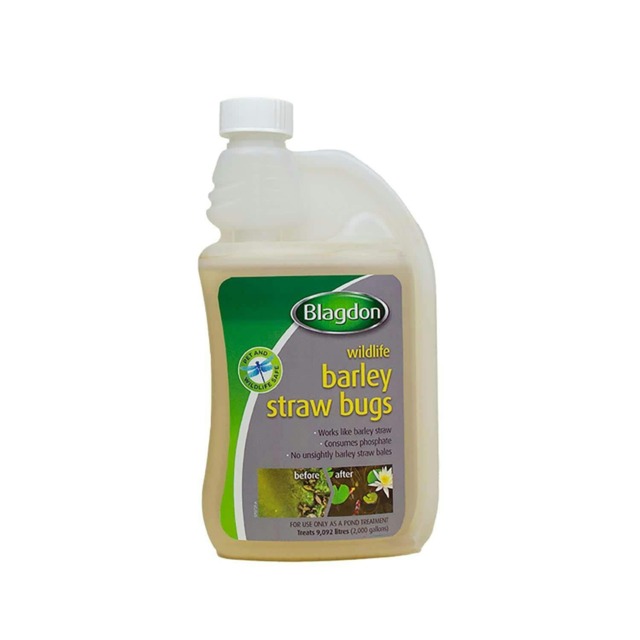 Blagdon Wildlife Barley Straw Bugs 1L Pond Water Treatment