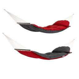 Amazonas Padded Outdoor Garden Hammock – Fat Hammock Red