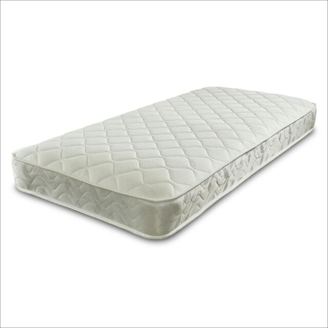 Cooltouch Plus Max-Coil Pocket Spring Mattress - 18cm Deep, Medium Firm White Small Double