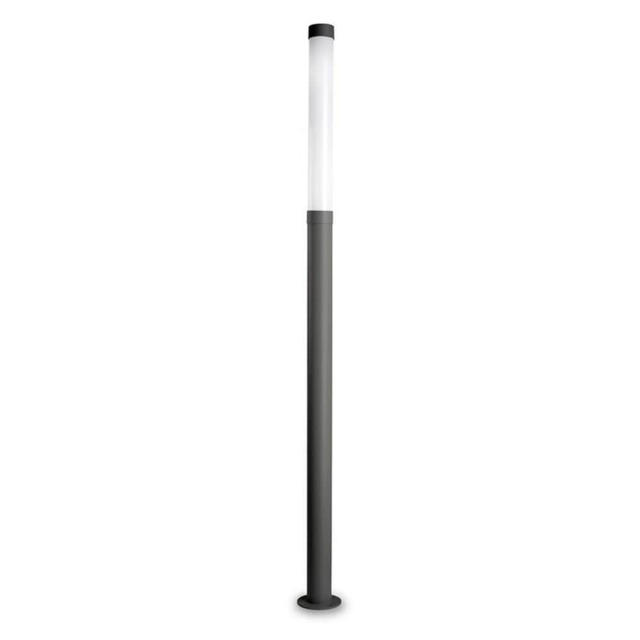 Lyon Outdoor LED Bollard Urban Grey, Opal IP65 3000K Dimmable - Special Offer