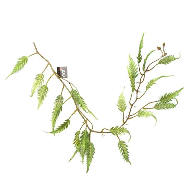 125cm Artificial Trailing Hanging Fern Foliage Plant Realistic