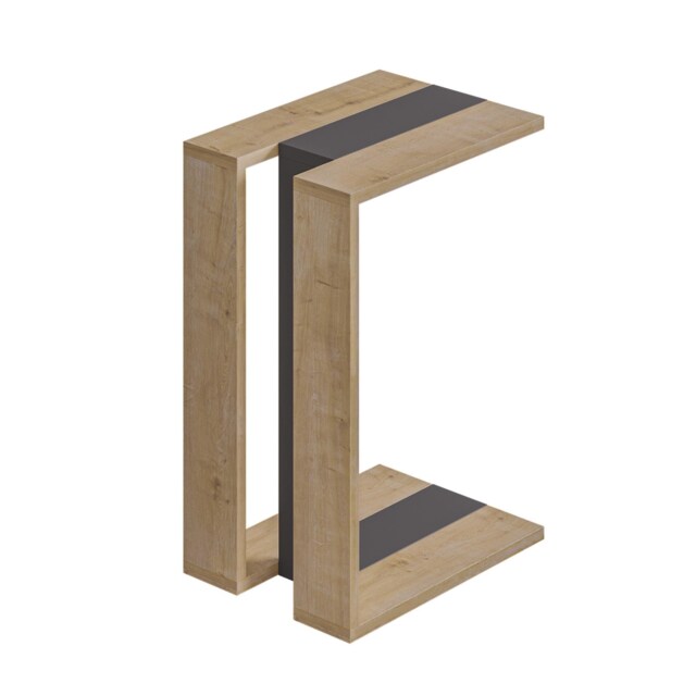 Decortie Muju Sofa Side Table 30x40x57cm Oak