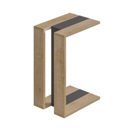 Decortie Muju Sofa Side Table 30x40x57cm Oak
