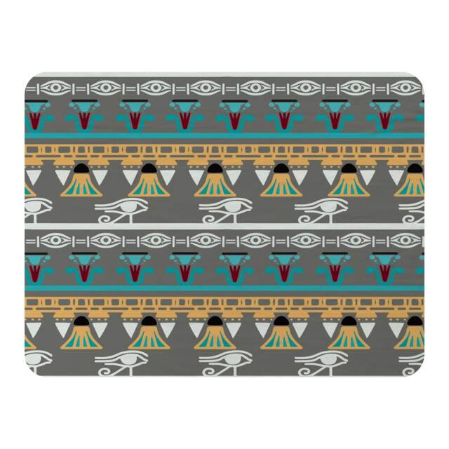 Tribal Art Egyptian Vintage Ethnic Silhouettes Blanket Multi