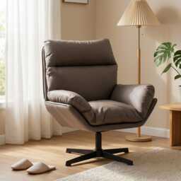 HOMCOM Accent Chair with 360° Swivel