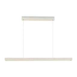 Nordlux Ilgas Indoor Pendant Light White Wood Intergrated LED 30,000hrs - Mains Powered, IP20