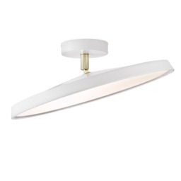 Nordlux Kaito Indoor Ceiling Light White Metal Intergrated LED 30,000hrs - Mains Powered, IP20