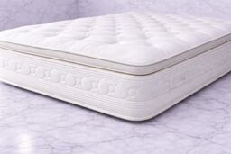 Natural Fillings Pillowtop Pocket Sprung Encapsulated Mattress 6ft Super king