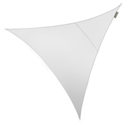 3m Triangle Waterproof Polar white Sun Shade Sail