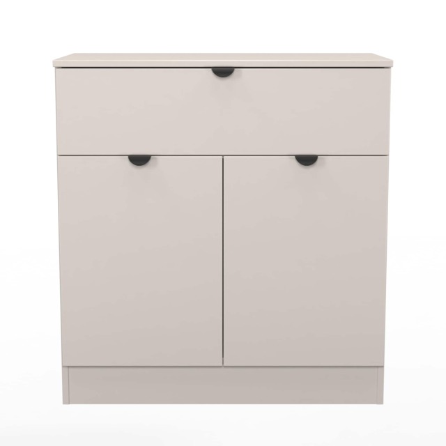 Norway 1 Drawer 2 Door Sideboard in Kashmir (Ready Assembled) Cream Kashmir