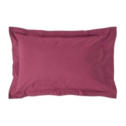 Homescapes Plum Egyptian Cotton Oxford Pillowcase 200 TC - Standard Size