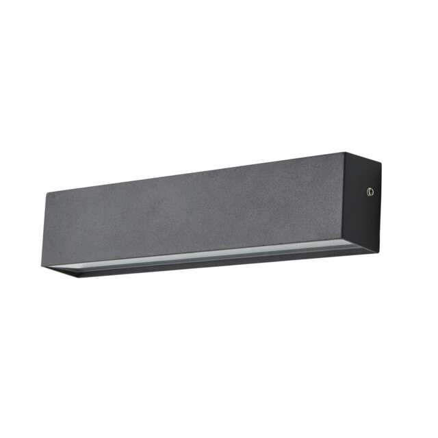 BHS Easton Outdoor Wall Light, Dark Grey