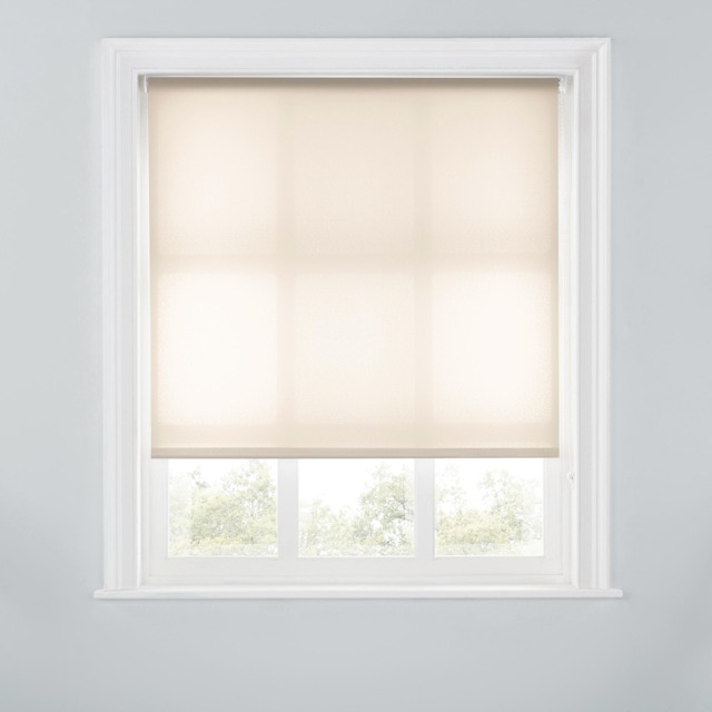 A.Unique Home Premium Trimmable Daylight Roller Window Blind - Light Filtering Fabric - 4FT - TAUPE - 120CM (W) x 170CM (L)