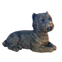 West Highland Terrier 'Westie' Dog Figurine, Leonardo Reflections Bronzed, Gift Boxed Bronze Bronze 1