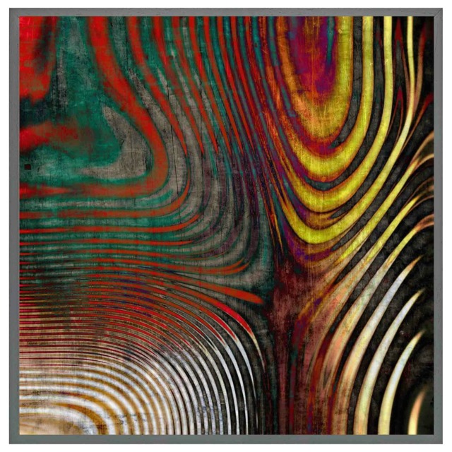 Psychedelic print (Picutre Frame) Grey XS