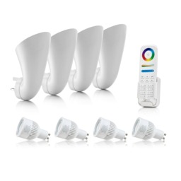 Auraglow Plugin Uplighter Smart Light Bundle White