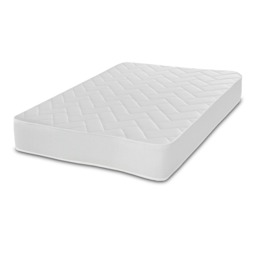 Hybrid Spring and Memory Foam Mattress - Soft Firmness White European Single