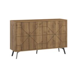 Decortie Dune Sideboard Cabinet 123cm Dark Oak Effect