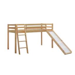 3ft Single Mid Sleeper With Slide In Natural